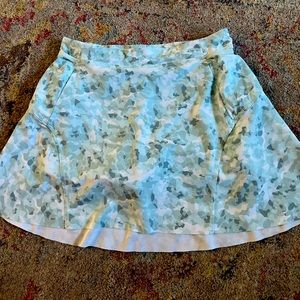 Girls tennis skirt with attached under shorts